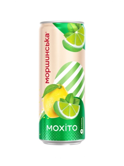 Lemoniada Morszynska o smaku mojito 0,33L bezalkoholowa