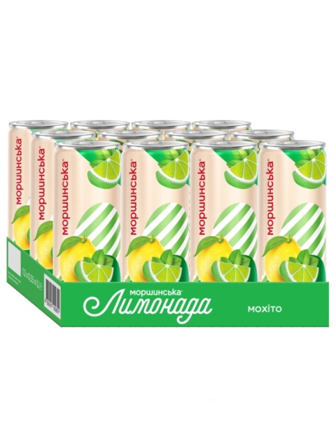 Lemoniada Morszynska o smaku mojito 0,33L bezalkoholowa