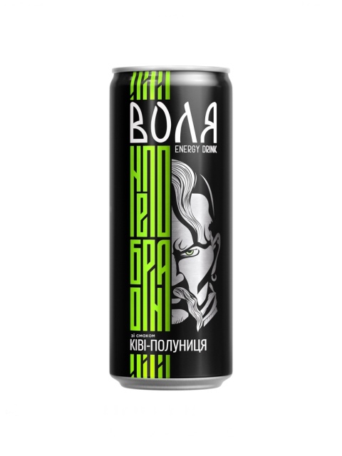 Napój energetyczny VOLYA 0,33L o smaku kiwi z truskawka