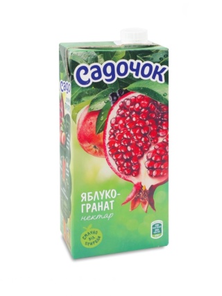 Nektar jabłkowo-granatowy Sadochok 0,95L pasteryzowany
