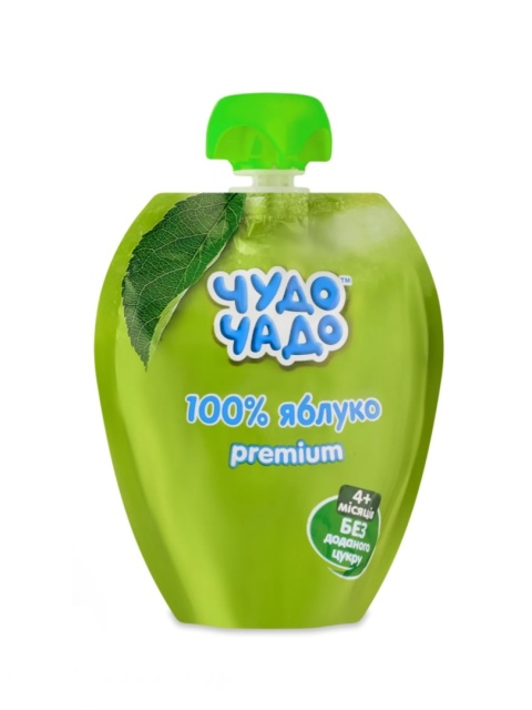Puree jabłkowe bez cukru Chudo-Chado homogenizowane sterylizowane 90g