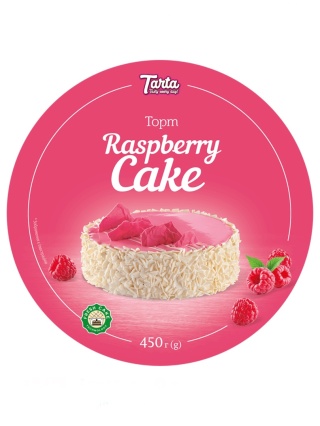 Tort Biszkoptowy Raspberry Cake Tarta 450 g
