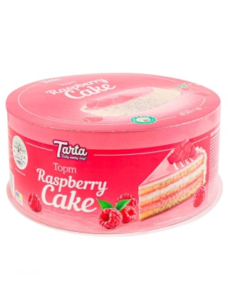 Tort Biszkoptowy Raspberry Cake Tarta 450 g