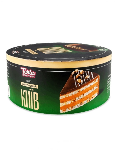 Tort białkowo-orzechowy Świąteczny Kijów Tarta 450 g