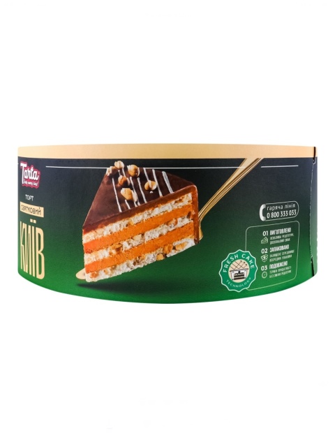Tort białkowo-orzechowy Świąteczny Kijów Tarta 450 g