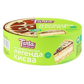 Tort Legenda Kijowa z orzechami laskowymi Tarta 850g