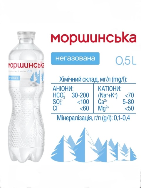 Woda Mineralna Morszynska 0,5L niegazowana