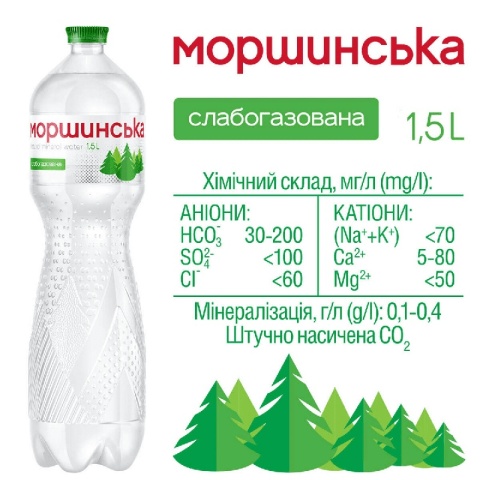 Woda Mineralna Morszynska 1,5L średnio gazowana
