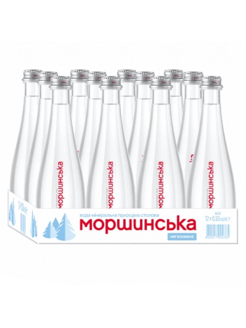 Woda Mineralna Morszynska 0,33L niegazowana butelka szklana