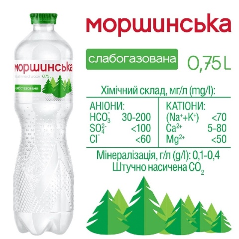 Woda Mineralna Morszynska 0,75L średnio gazowana