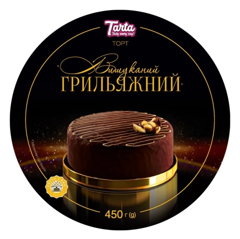 Wykwintny grylażowy Tort powietrzno-arachidowy Tarta 450g