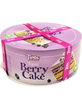 Tort Biszkoptowy Berry Cake Tarta 450 g