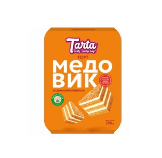 Ciasto Miodowe Tort Biszkoptowy Tarta 290g