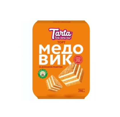 Ciasto Miodowe Tort Biszkoptowy Tarta 290g