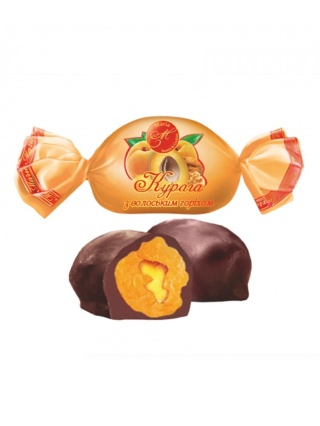 Cukierki Maria Suszona morela z orzechem włoskim (100g) luz