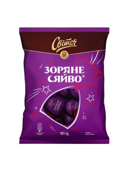 Cukierki Zoriane Siajwo Orzechowe Switoch 187g pudełko
