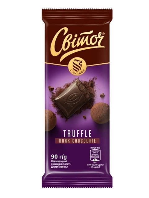 Czekolada Switoch z nadzieniem Ciemna Trufla 90g