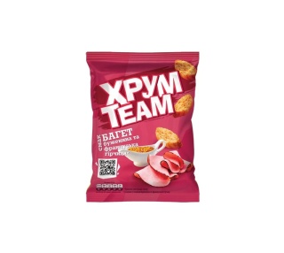 Grzanki ChrumTeam o smaku musztardy francuskiej 55g