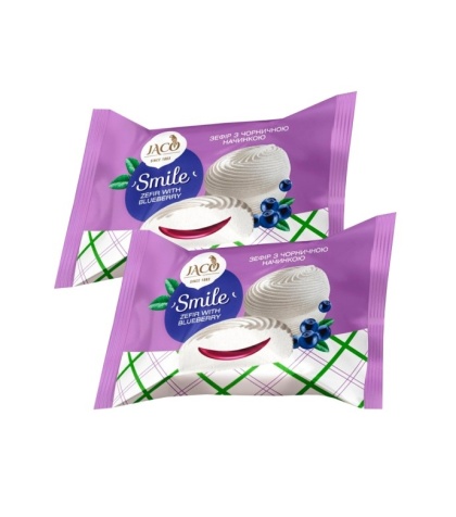 JAKO Zefir z nadz borowkowym“SMILE” 50 g