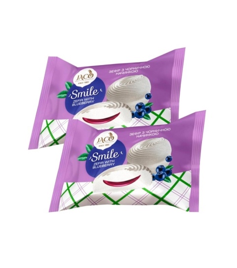 JAKO Zefir z nadz borowkowym“SMILE” 50 g