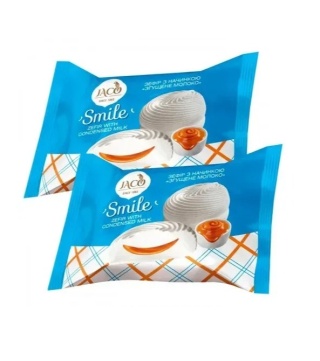 JAKO Zefir z nadz mleka zagęszczonego “SMILE” 50 g