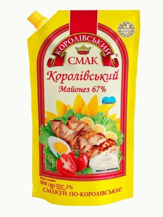 "Korolivs'ky" (Królewski) Majonez 67% 500g