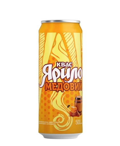 Kwas Jaryło Miodowy 0,5L puszka bezalkoholowy