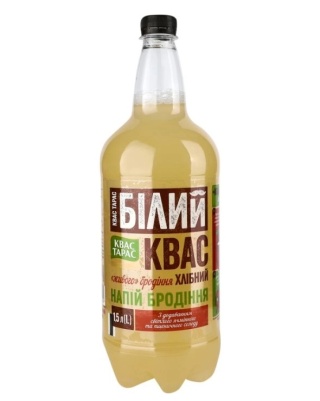 Kwas Taras Chlebowy Bialy 1,5L bezalkoholowy