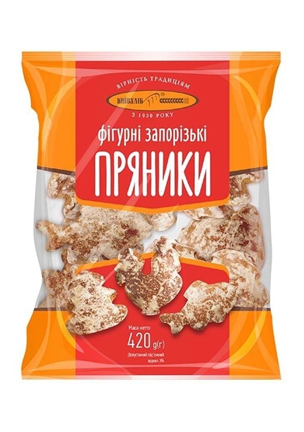 Kyivkhlib Pierniki Figurowe Zaporoskie 420g