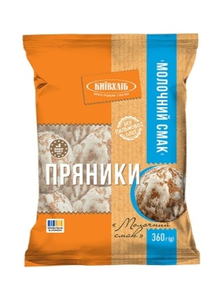 Kyivkhlib Pierniki Mleczny smak 360g