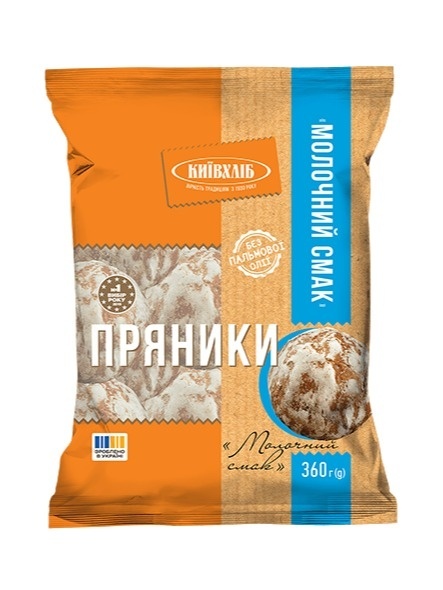 Kyivkhlib Pierniki Mleczny smak 360g