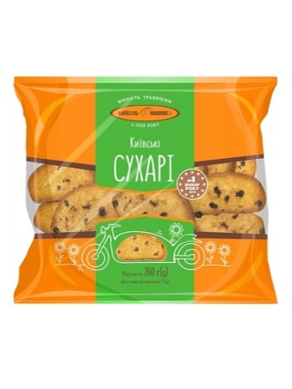 Kyivkhlib Sucharki Kijowskie 260g