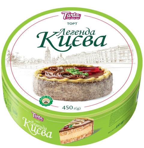 Legenda Kijowa Powietrzny Tort Orzechowy Tarta 850g