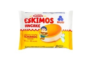 Lody ESKIMOS PLOMBIR w pancakes amerykańskim Rud 80ml/60gr
