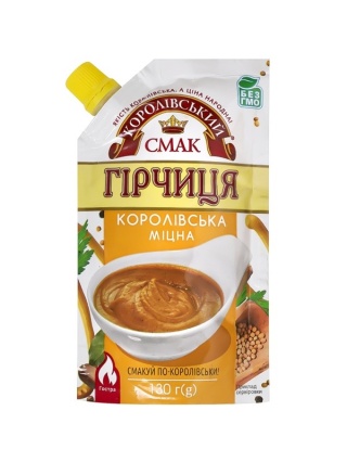 Musztarda “Korolivs'ka” (Królewski) 130g