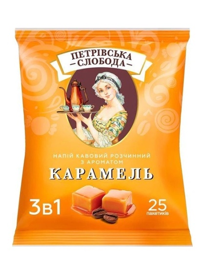 Petriwska Słoboda napój kawowy 3 w 1 karamelowy 500g