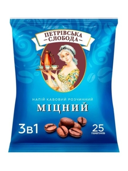 Petriwska Słoboda napój kawowy 3 w 1 mocny 500g