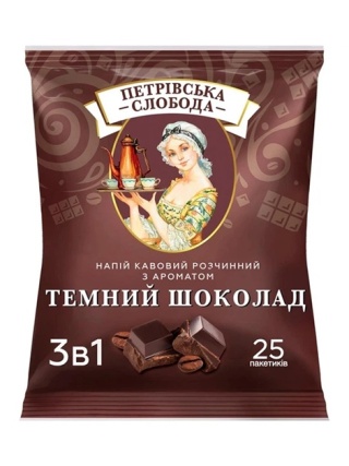 Petriwska Słoboda napój kawowy 3 w 1 o smaku czarnej czekolady 500g