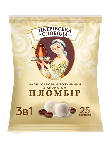 Petriwska Słoboda napój kawowy 3 w 1 o smaku lodów 500g