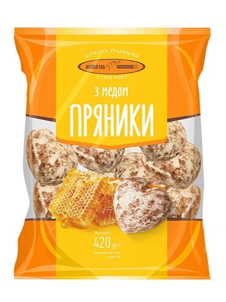 Kyivkhlib Pierniki Z Miodem 360g