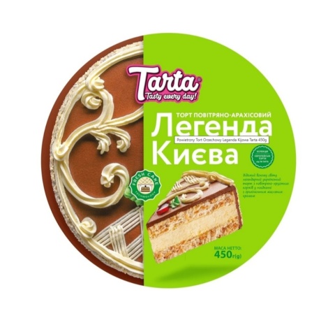 Powietrzny Tort Orzechowy Legenda Kijowa Tarta 450g
