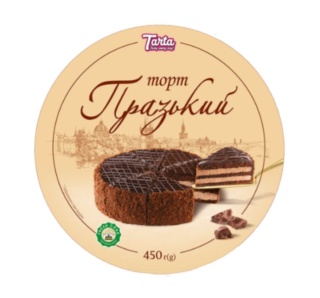 Praski Tort Biszkoptowy Tarta 500 g