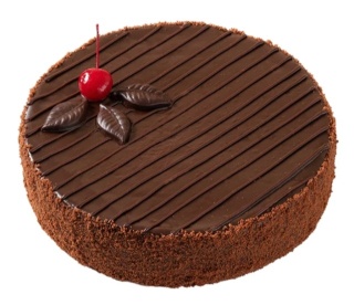 Praski z Wiśniami Tort Biszkoptowy Tarta 850g
