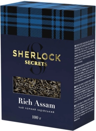 Sekrety Sherlocka Herbata Bogaty Assam 100 g.