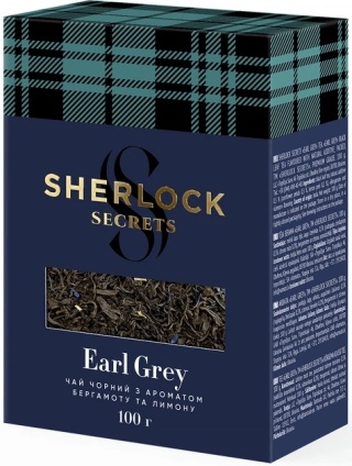 Sekrety Sherlocka Herbata Earl Grey 100 g.