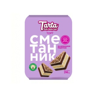 Smetannik Tort Biszkoptowy Tarta 290g