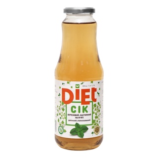 Sok brzozowy z mięta DIET 1L but.szklana