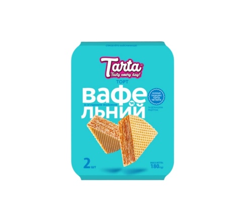 Tort Waflowy z mlekiem skondensowanym Tarta 180g