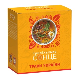 Trypilskie Słonce Herbata "Ukraińskie zioła" 26g (20 torebek.*1,3)