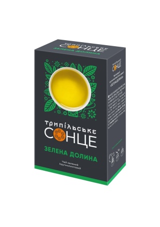 Trypilskie Słonce Herbata Zielona Dolina 80 g